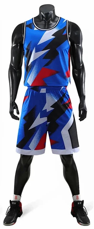 Camouflage Men Basketball Set