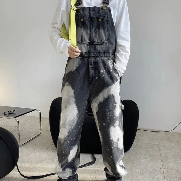 Retro Gray Overalls