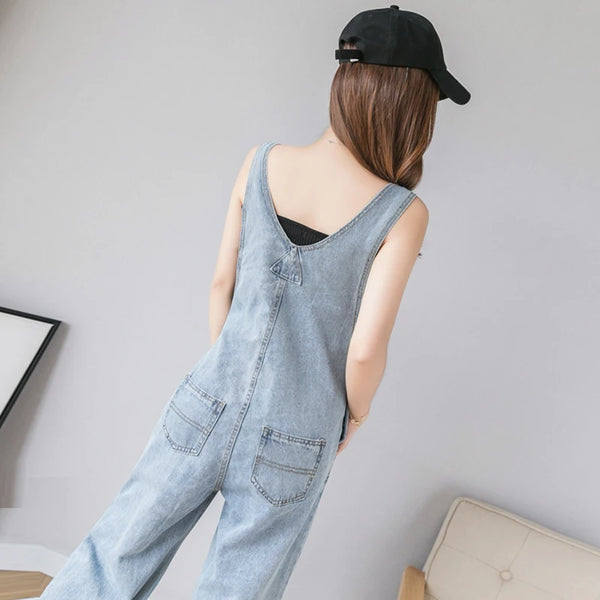 Denim Jumpsuit Overalls