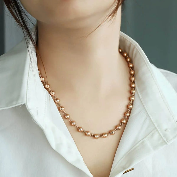 The Rose Gold Rope Chain