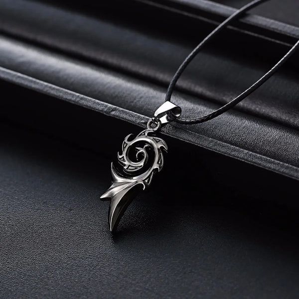 Dragon Flame Titanium Necklace