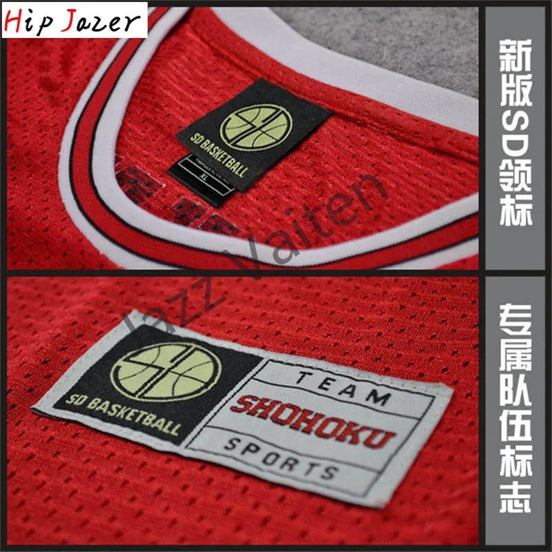 Slam Dunk Cosplay Shohoku Sakuragi Basketball Jersey