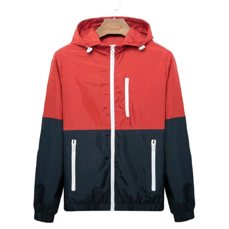 Contrast Colour Lightweight Jacket