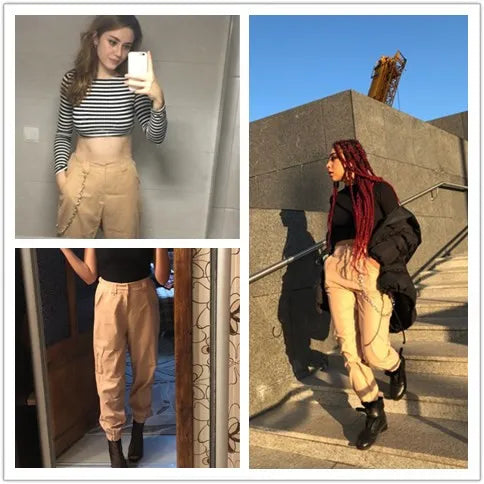 High Waist Harem Pants