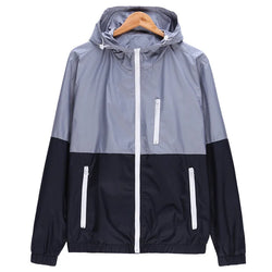 Contrast Colour Lightweight Jacket