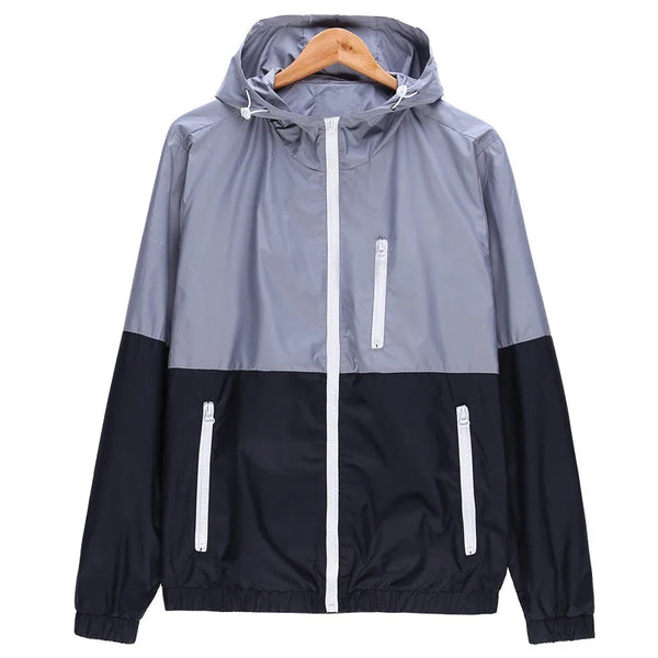 Contrast Colour Lightweight Jacket