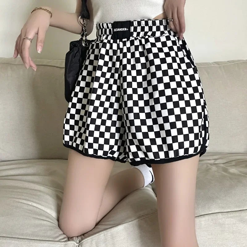 Checkerboard Women Shorts