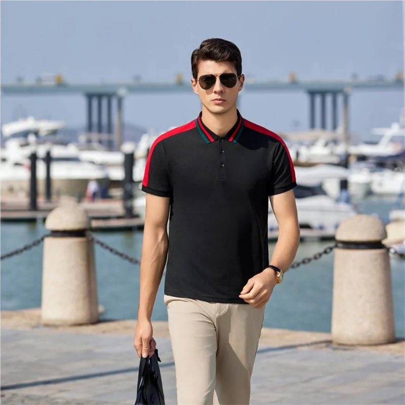 Casual Short Sleeve Polo Shirt