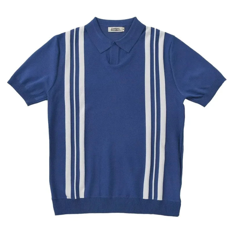 Style Summer Striped Polo