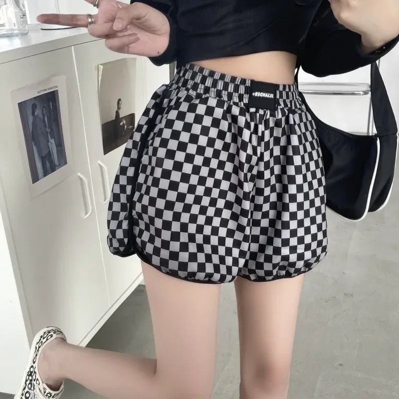 Checkerboard Women Shorts