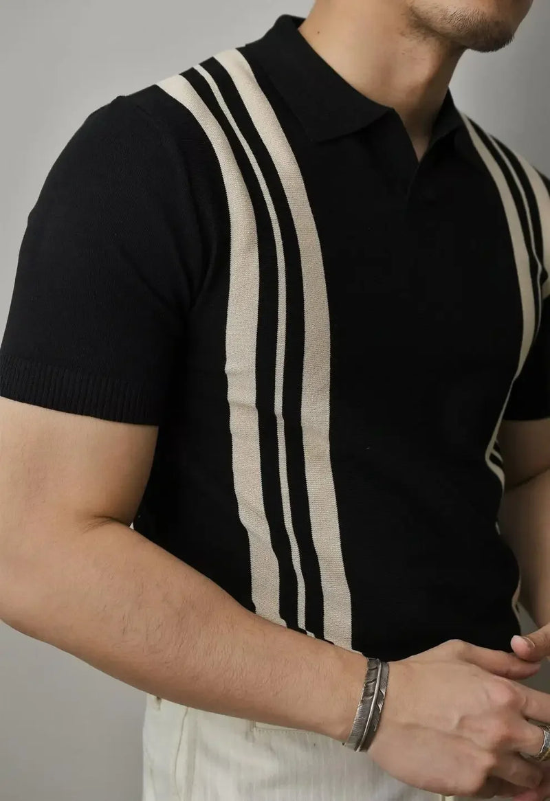 Style Summer Striped Polo