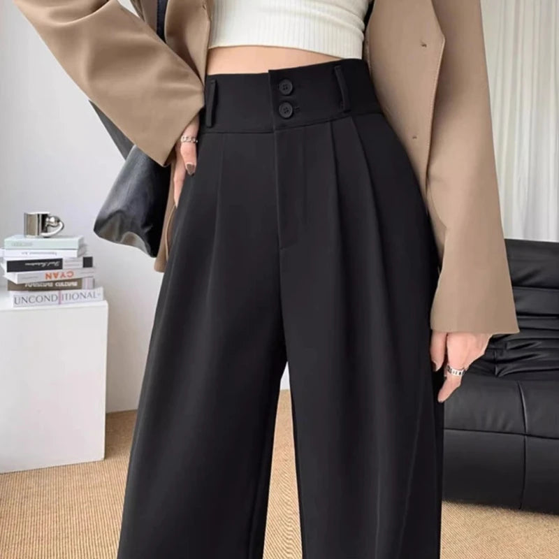 High Waist Loose Pants