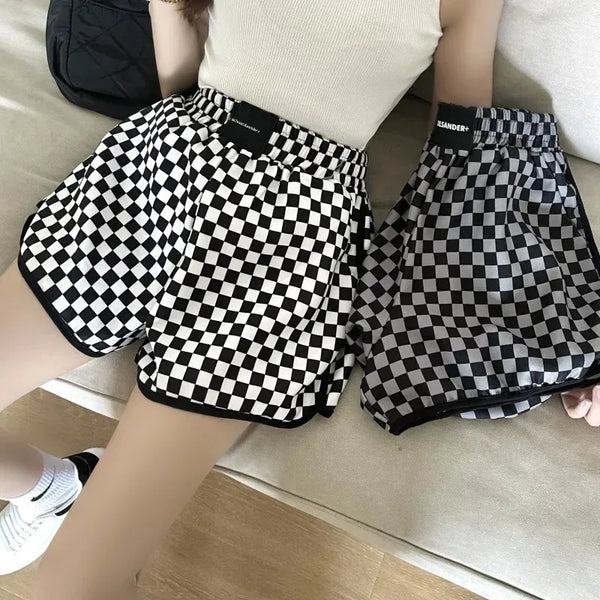 Checkerboard Women Shorts