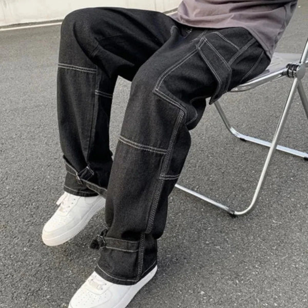 Baggy hip-hop jeans: streetwear style