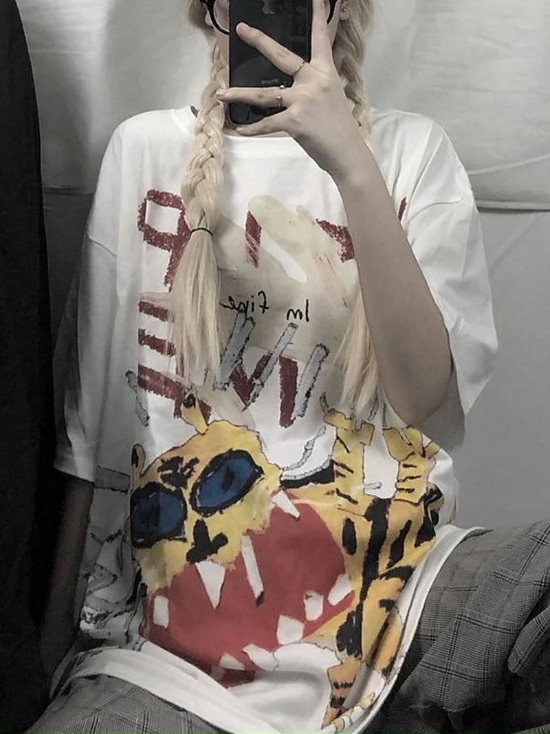 Oversized Hip Hop T Shirt