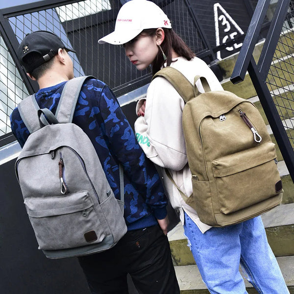 Casual Canvas Backpack