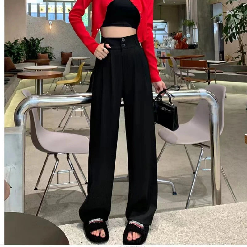 High Waist Loose Pants